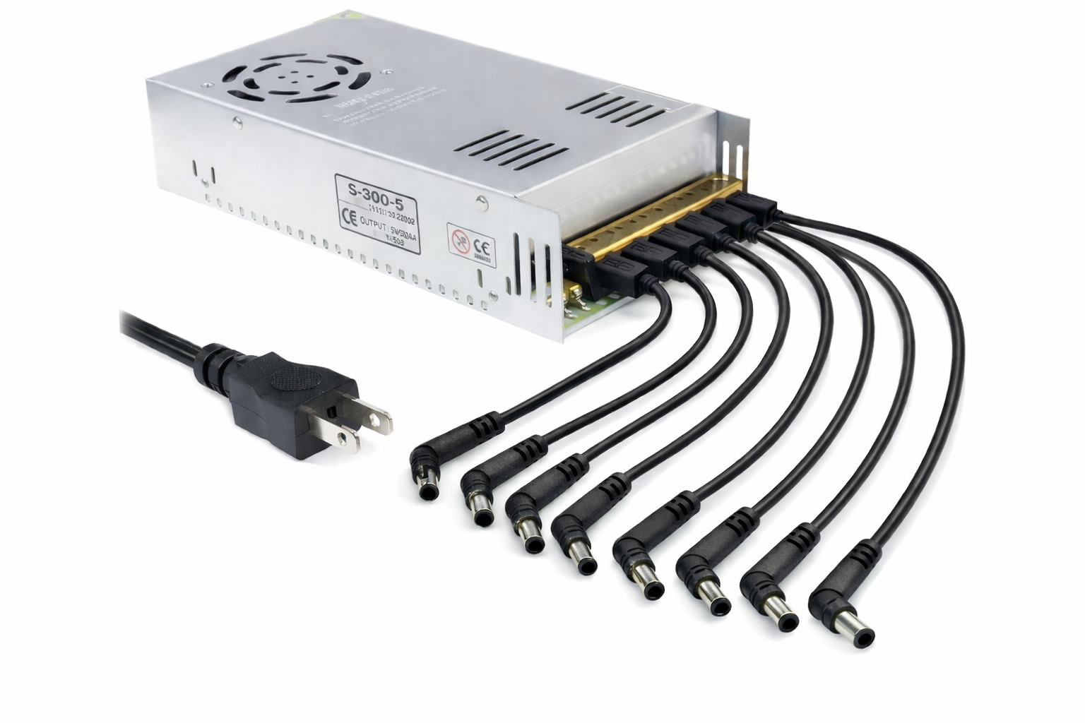 Bitaxe X8 Plug-and-Play Power Supply Kit – 60A / 5V