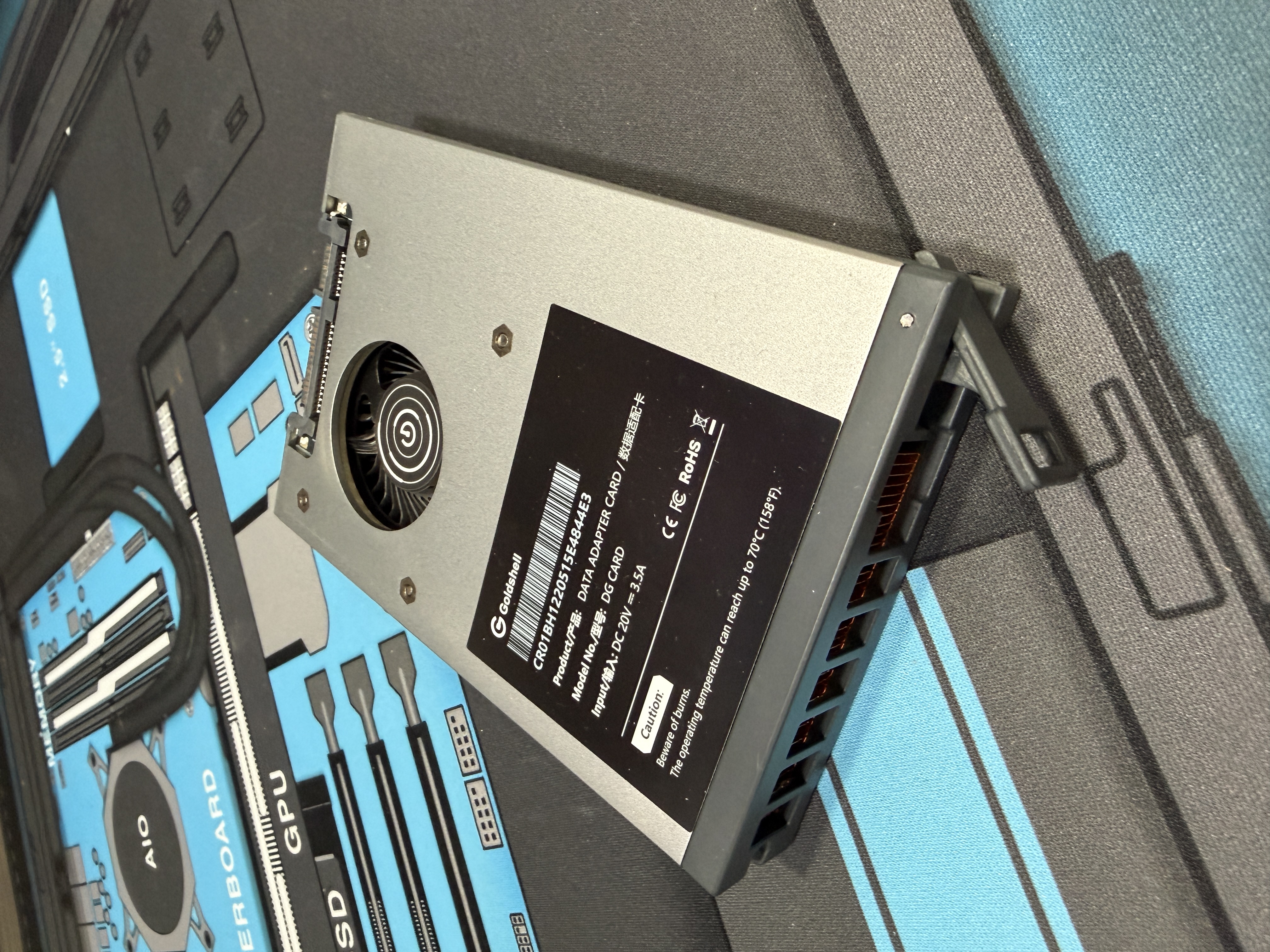 Goldshell Byte Dogecoin Card (Card Only)