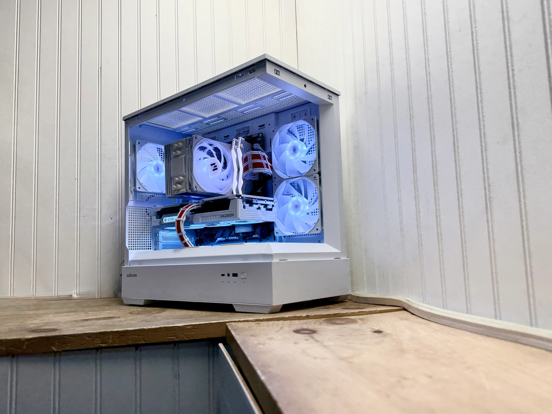 ❄️ Arctic Strike – 1440p Beast | RX 9060 XT 16GB | Ryzen 5 9600X | 4TB/16gb ddr5/650 watt psu ❄️