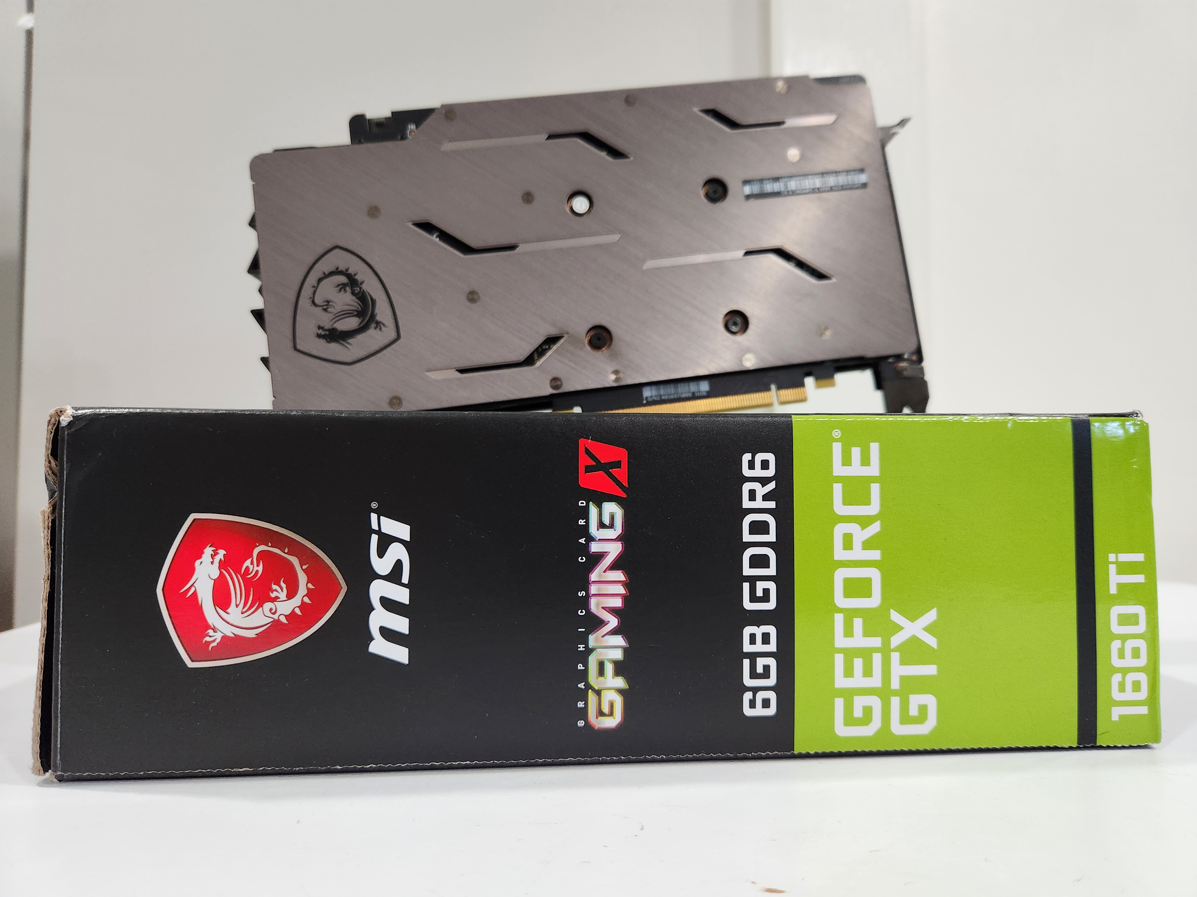 MSI NVIDIA GTX 1660TI 6GB GamerX Twin Frozr6 GDDR6 Graphics Card