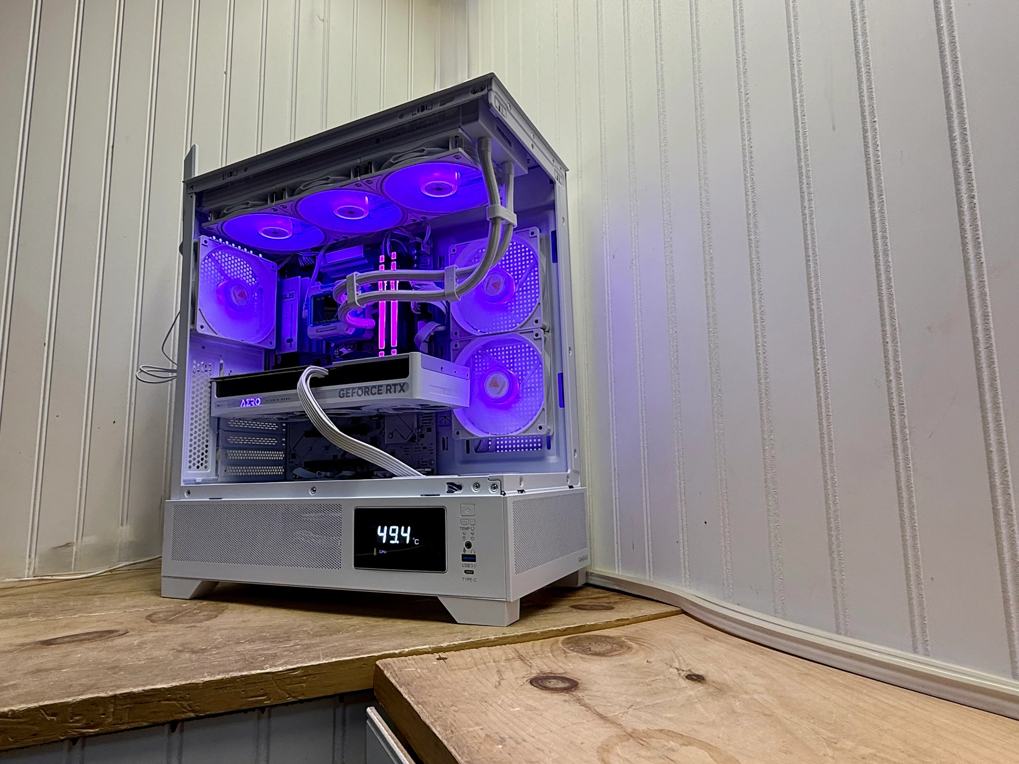 ⚡ FROST TITAN – RTX 5080 + Ryzen 7 9800X3D | 360mm AIO | 32G DDR5 FLAGSHIP 4K GAMING BEAST ⚡