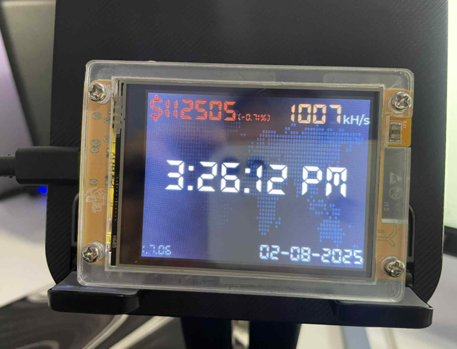 Large Nerd Miner 1+ Mega Hash