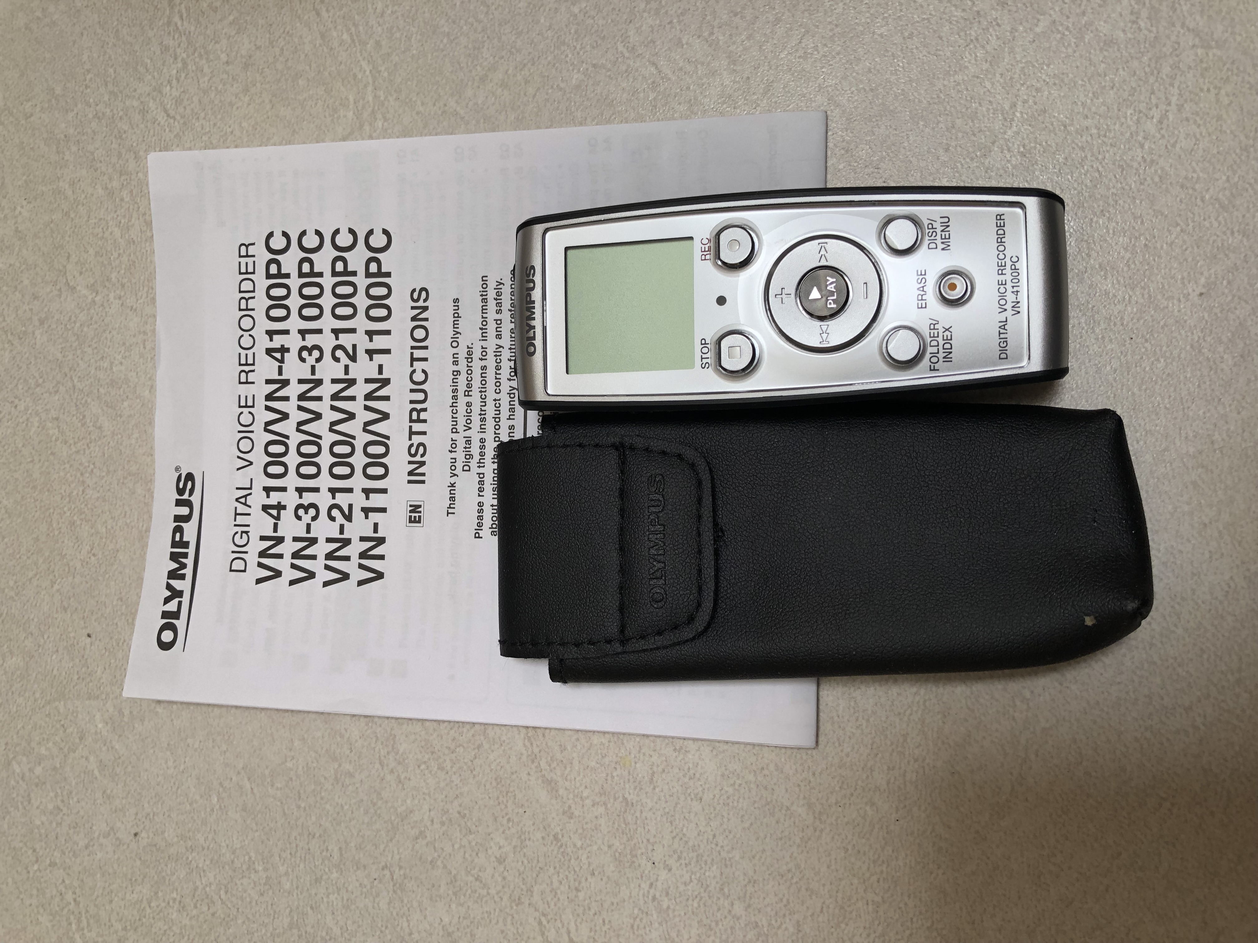 Olympus Digital Voice Recorder VN-4100PC