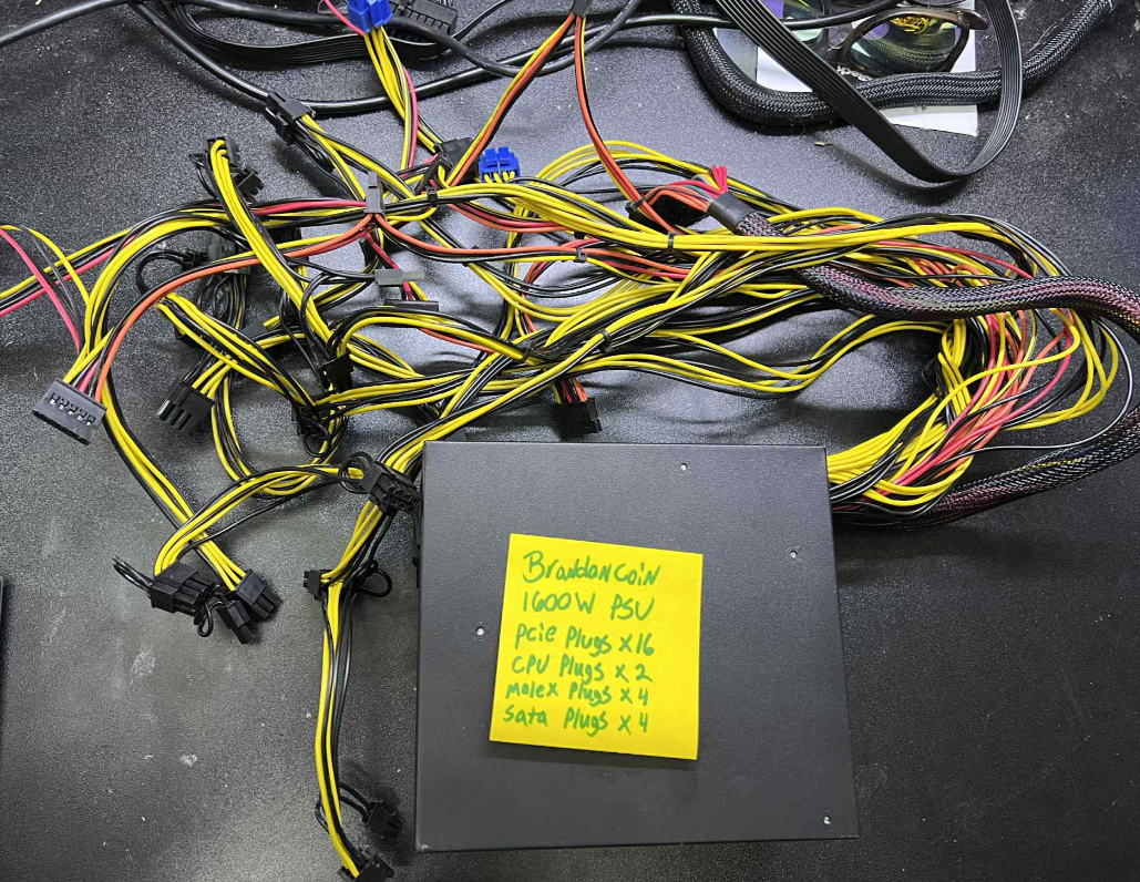 1600w XTY ATX Power supply